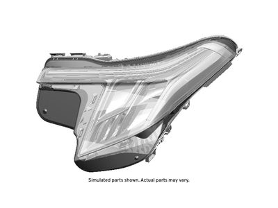 2018 Cadillac CT6 Headlight - 84710892