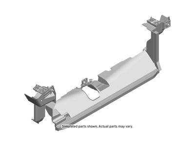GM 42507533 Radiator Air Lower Baffle Assembly 42507533 GM Radiator Air Lower Baffle Assembly Product Photo 1 of 1