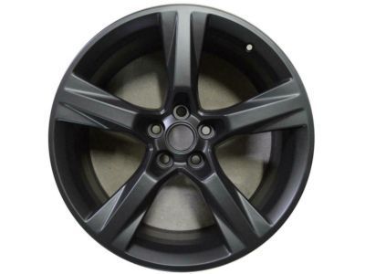 GM 22998081 Wheel Rim, 20X9.5J Aluminum 39Mm Outside 120X5Xm14 B/*Low Gloss Bleed