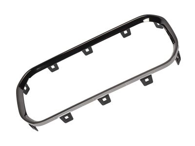 85131867 GM Plate, F/Flr Cnsl Cup Hldr Opg Tr *Blk Ice Chrom Product Photo 2 of 2