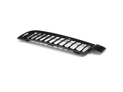 GM 23254477 Grille, Rear Bumper Fascia Center *Carbon Flasht