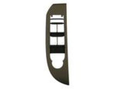 GM 25801741 Bezel, Front Side Door Window Switch *Metal Brush