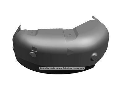Chevrolet Cobalt Fender Splash Shield - 15242050