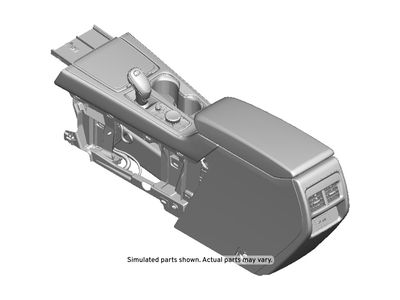 GM 42853938 Front Floor Console Assembly *Jet Black 42853938 GM Front Floor Console Assembly *Jet Black Product Photo 1 of 1