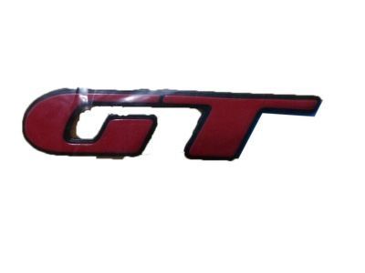 GM 10255634 Plate Assembly, Front Side Door Name "Gt" *Bright Red