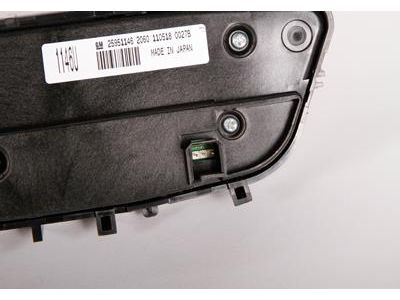 2012 Buick Regal A/C Switch - 25951146