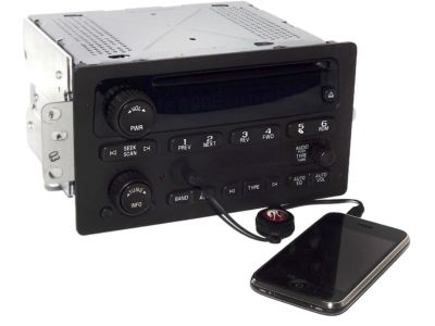 GM 15850275 Radio Assembly, Amplitude Modulation/Frequency Modulation Stereo & Clock & Audio Disc