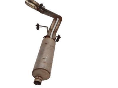 GM 20882404 Exhaust Muffler Assembly (W/ Resonator, Exhaust & Tail Pipe