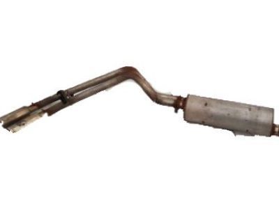 GM 20882404 Exhaust Muffler Assembly (W/ Resonator, Exhaust & Tail Pipe