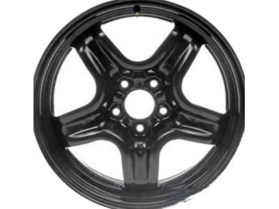 GM 9596578 Wheel Rim, 17X6.5 High Vent Steel 115X5 Bellcrank 4*Black