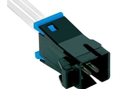 GM 15305872 Connector, W/Leads, 6-Way M. *Black