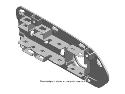 84054276 GM Bezel, F/Seat Adjr Sw *Black Product Photo 1 of 1