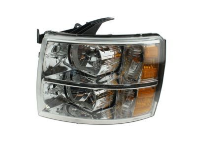 GM 22853027 Headlight Assembly, (W/ Front Side Marker & Parking & T/Side