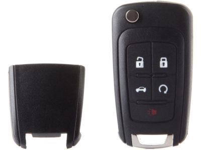 GM 13500221 Key,Dr Lock & Ignition Lock Folding (W/ Remote Control Door Lock Transmitter)