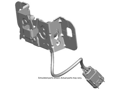 Chevrolet Corvette Hood Latch - 23163531