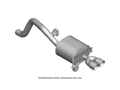 2019 Chevrolet Corvette Muffler - 86540881