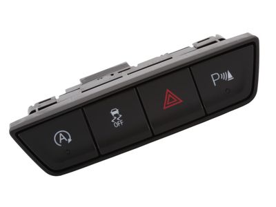 84646674 GM Switch Assembly, Hazard Wrng *Jet Black Product Photo 3 of 3