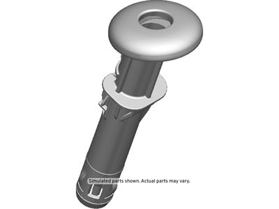 GM 23413119 Guide Assembly, Rear Seat Head Restraint *Light Vanilla 23413119 GM Guide Assembly, Rear Seat Head Restraint *Light Vanilla Product Photo 1 of 1