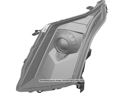 2012 Cadillac SRX Headlight - 22774007