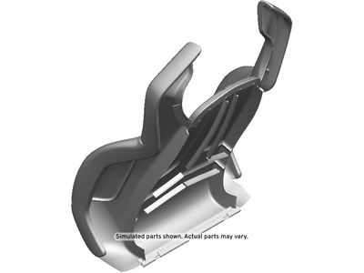 84830133 GM Front Seat Back Cover Assembly Black Product Photo 1 of 1