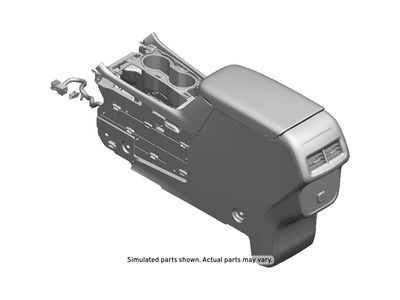 Chevrolet Equinox Center Console Base - 84284987