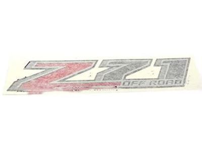 GM 22774901 Decal, Pick Up Box Side Rear