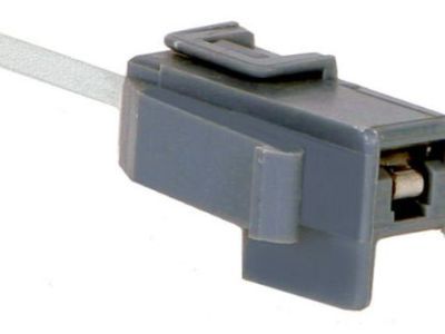 GM 12117353 Connector, W/Leads, 1-Way F. *Gray