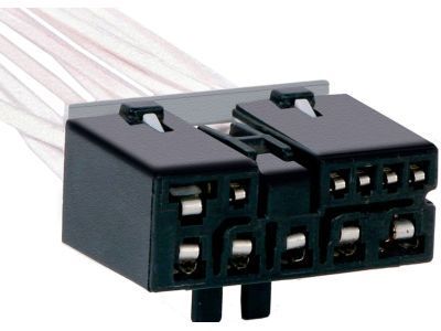 GM 15306083 Connector, W/Leads, 11-Way F. *Black