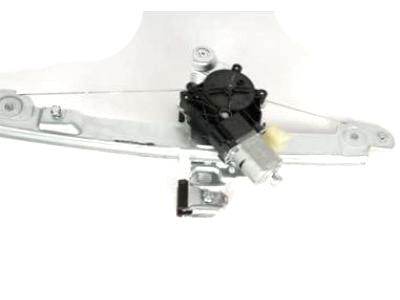 Front Driver Side Power Window Regulator and Motor Assembly Compatible with Cadillac SRX 2010-2015 Saab 9-4X 2011 