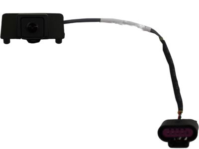 GM OEM Rear License Lamp Assembly With Wire Harness For 2009 Hummer H3 – With Reverse Camera Option