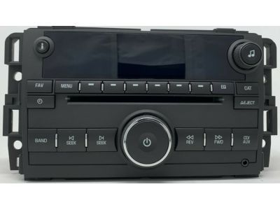 GM 20968152 Radio Assembly, Amplitude Modulation / Frequency Modulation Stereo & Clock & Mp3 Player