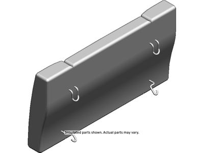 GM 15142404 Cushion Assembly, Rear Seat Back *Pewter R 15142404 GM Cushion Assembly, Rear Seat Back *Pewter R Product Photo 1 of 1