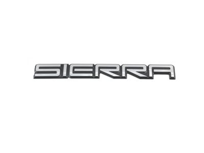 GM 15707451 Plate Assembly, End Gate Name (Sierra)