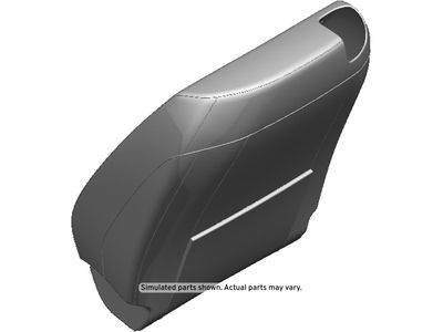 84281110 GM Front Seat Back Cover Assembly Black Product Photo 1 of 1