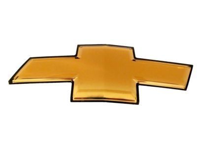 GM 15252284 Radiator Grille Emblem (Gold Bow, Tie W/Black Outline)