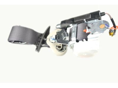 GM 19260205 Belt Kit,Driver Seat (Retractor Side) (W/ Pre, Tensioner)*Ebony