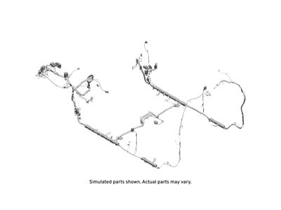 2018 Chevrolet Colorado Body Wiring Harness Connector - 84347139