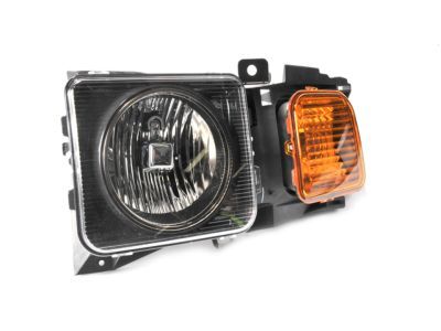 GM 15951163 Headlamp,(W/Parking & Turn Signal Lamp)
