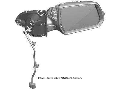 2021 GMC Acadia Side View Mirrors - 84737868