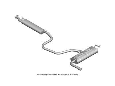 Pontiac G6 Exhaust Pipe - 22689473