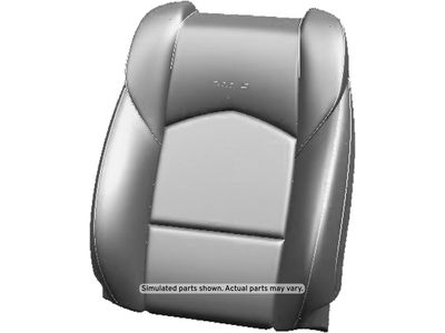 GM 23189337 Front Seat Back Cover Assembly *Titanium 23189337 GM Front Seat Back Cover Assembly *Titanium Product Photo 1 of 1