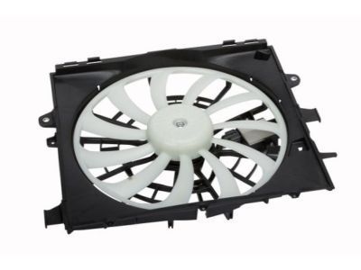 CPP Center Single Cooling Fan for 2013-2016 Cadillac ATS GM3115256 