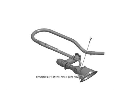 GM 84806583 Fuel Tank Filler Pipe Assembly 84806583 GM Fuel Tank Filler Pipe Assembly Product Photo 1 of 1