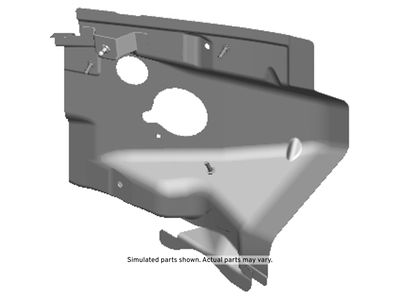 15283174 GM Front Wheelhouse Front Panel Assembly Product Photo 1 of 1