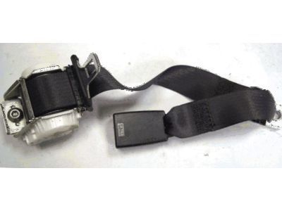 GM 89025885 Rear Seat Belt Kit Center (Retractor Side) *Ebony