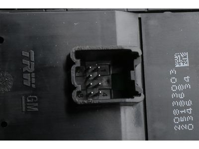 22784908 GM Plate Assembly, Front Side Door Accessory Switch Mount *Argent Product Photo 3 of 4