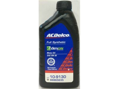 GM 88865635 Oil,Engine Dexos1 Gen2 Full Syn 5W30 Acdelco 1Qtx12