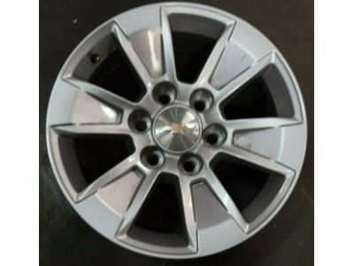 GM 23376216 Wheel Rim, 17X8.0J Aluminum 24Mm O/S 139.7X6Xm14 B