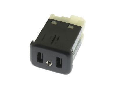 GM 13519224 Receptacle Assembly, Audio Player & Usb *Black