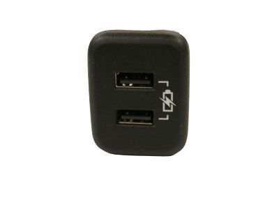 GM 13589606 Receptacle Assembly, Multi Media *Black